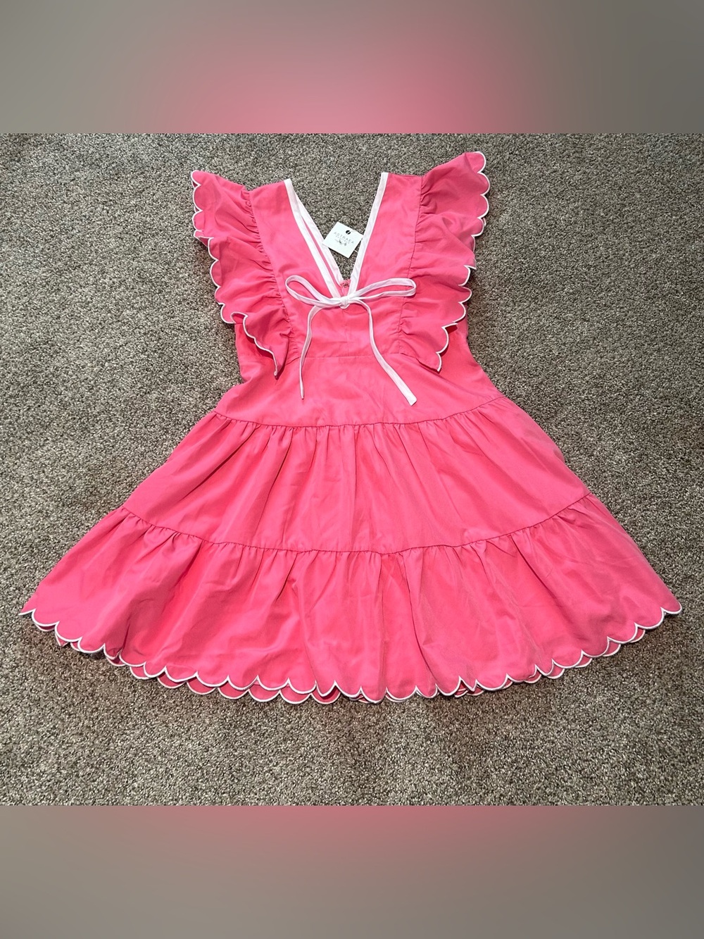 TCEC Boutique Pink May Mini Dress Size Small - Picture 2 of 5